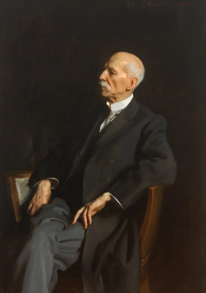 Retrato de Manuel García - John Singer Sargent