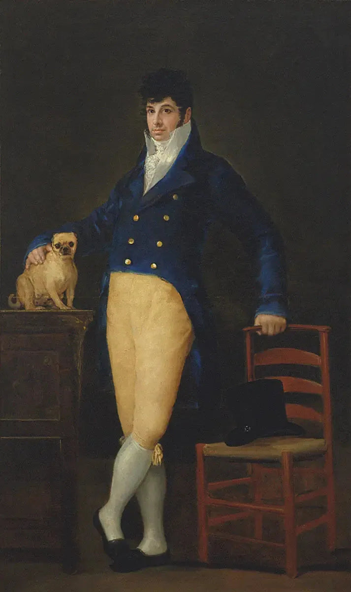 Retrato de Manuel García de la Prada - Francisco de Goya