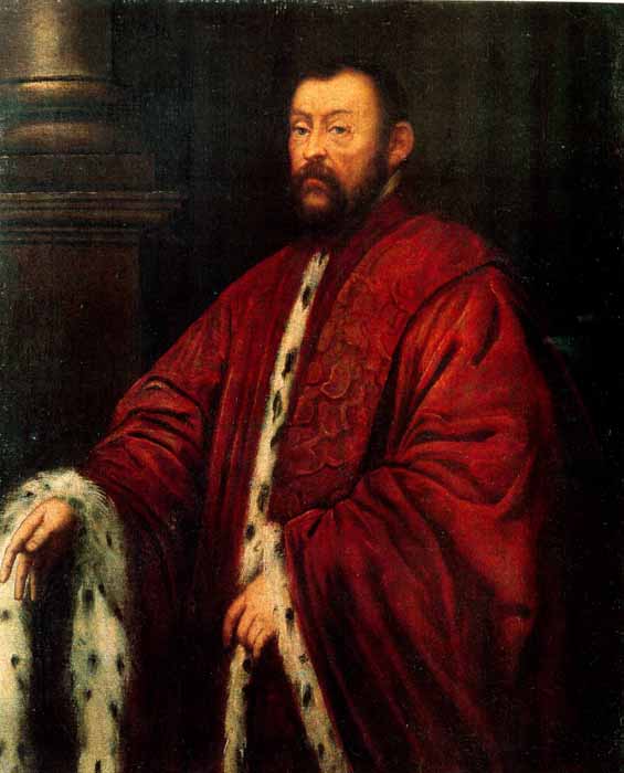 Retrato de Marcantonio Barbaro - Jacopo Tintoretto