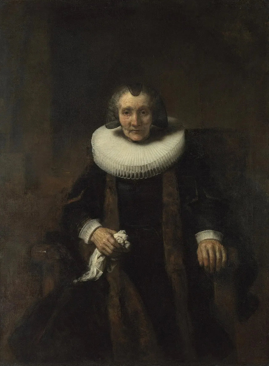 Retrato de Margaretha de Geer - Rembrandt