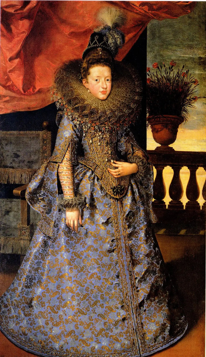Retrato de Margarita Gonzaga (1591–1632), princesa de Mantua - Frans Pourbus el Joven