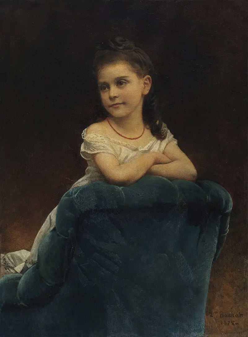 Retrato de Marguerite Franchetti - Léon Bonnat