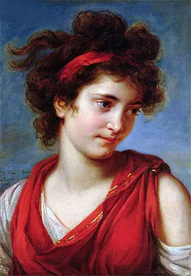 Retrato de Marguerite Porporati - Élisabeth Vigée Le Brun