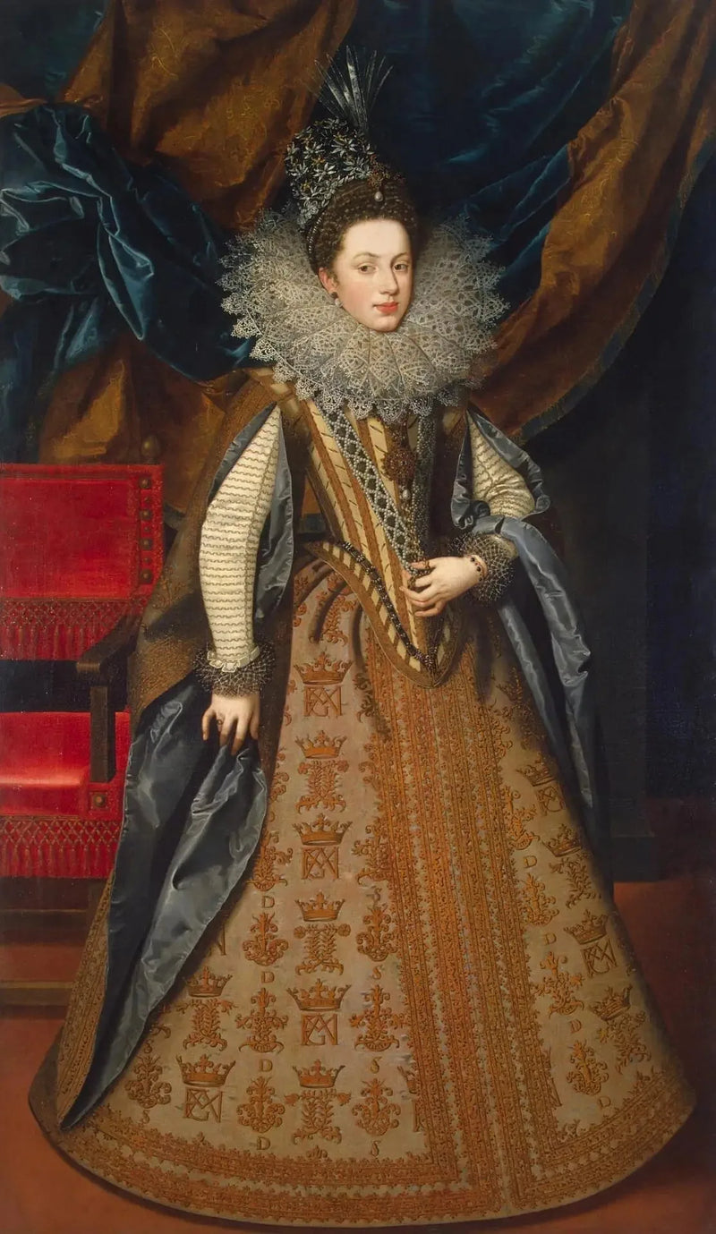 Retrato de Margarita de Saboya, duquesa de Mantua - Frans Pourbus el Joven