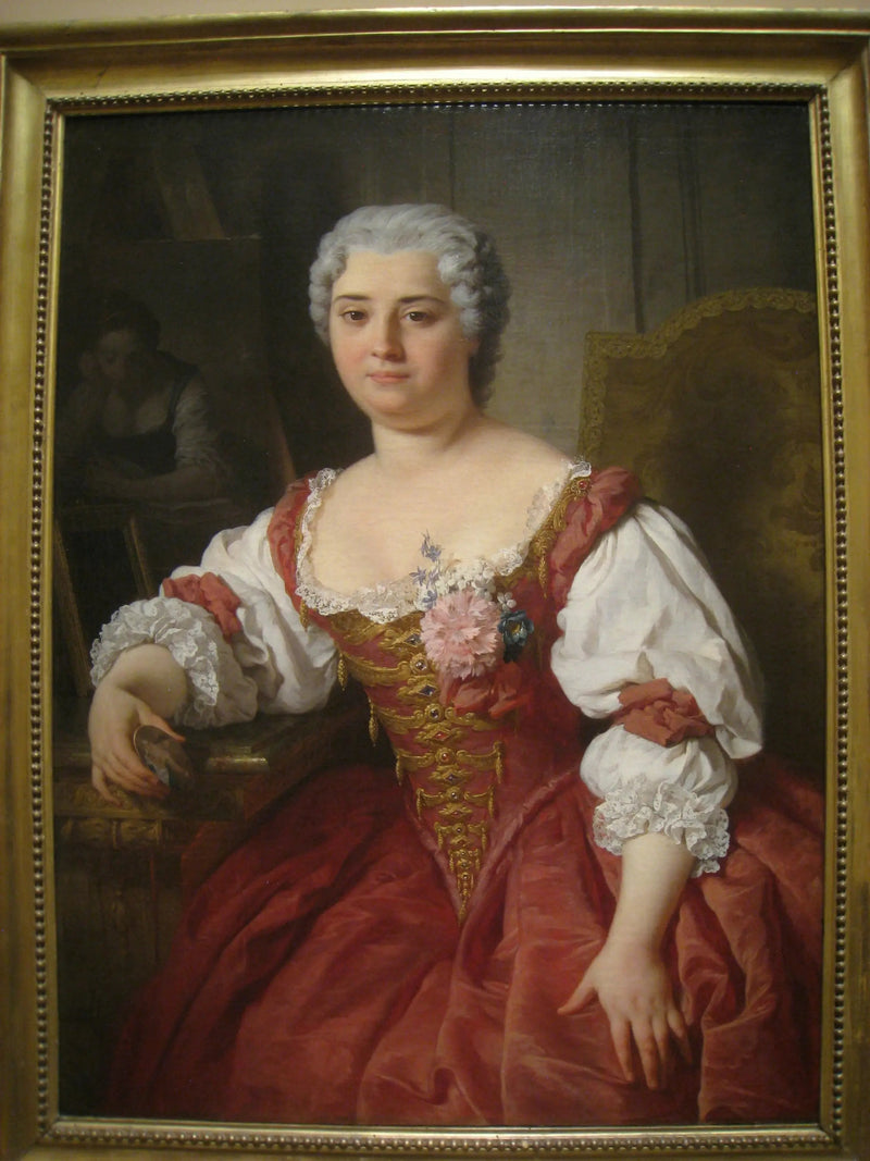 Retrato de María Felice Tibaldi - Pierre Subleyras