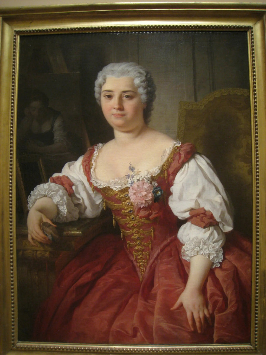 Retrato de María Felice Tibaldi - Pierre Subleyras