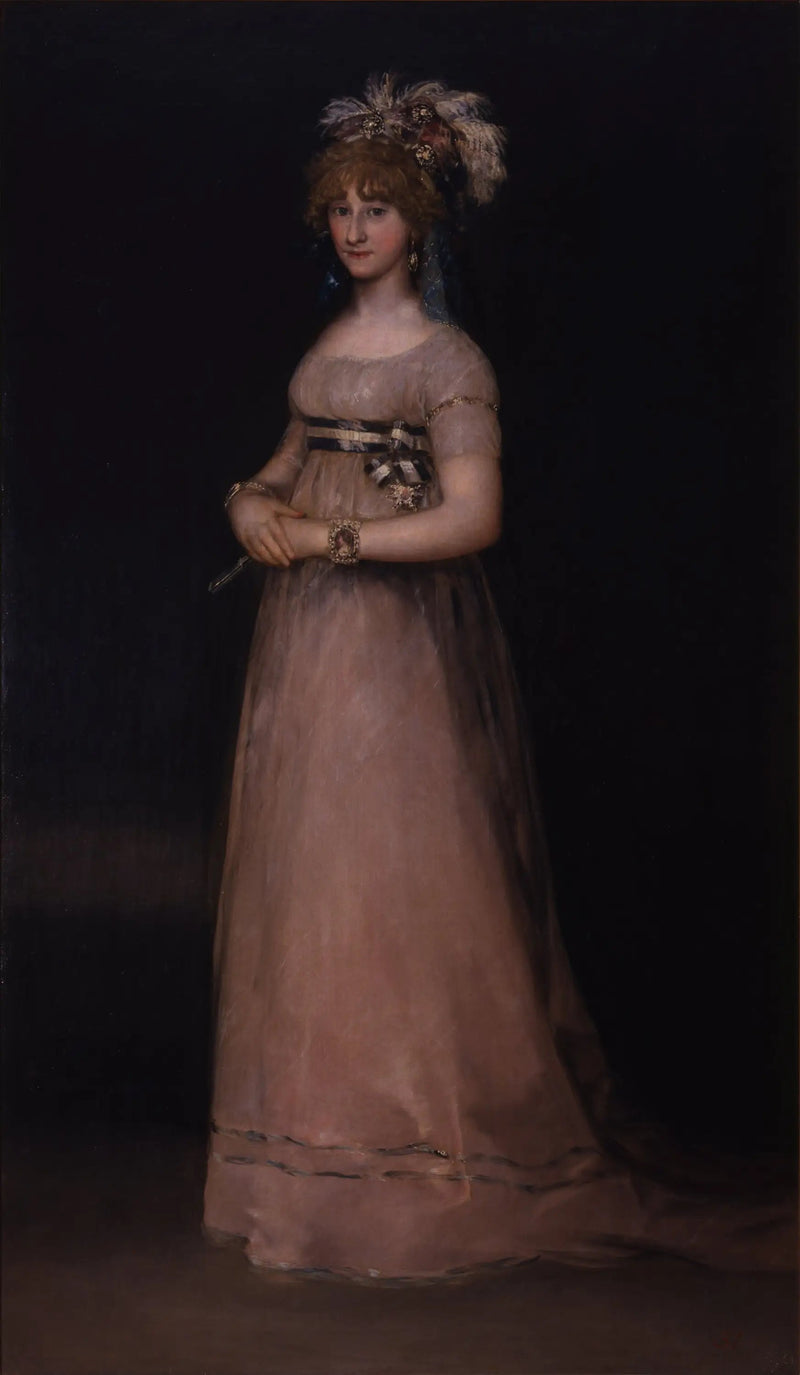 Retrato de María Luisa de Borbón y Vallabriga - Francisco de Goya
