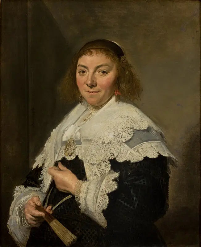 Retrato de Maria Pietersdr Olycan - Frans Hals