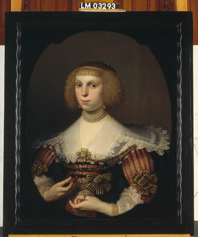 Retrato de María Strick (1618-1656) - Gerrit van Honthorst