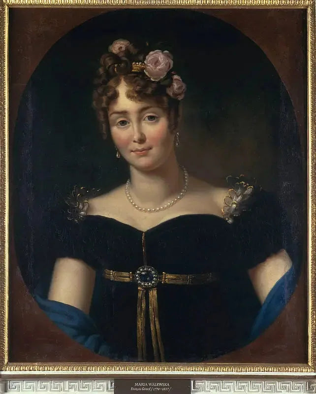 Retrato de María Walewska (1786-1817) - François Gérard