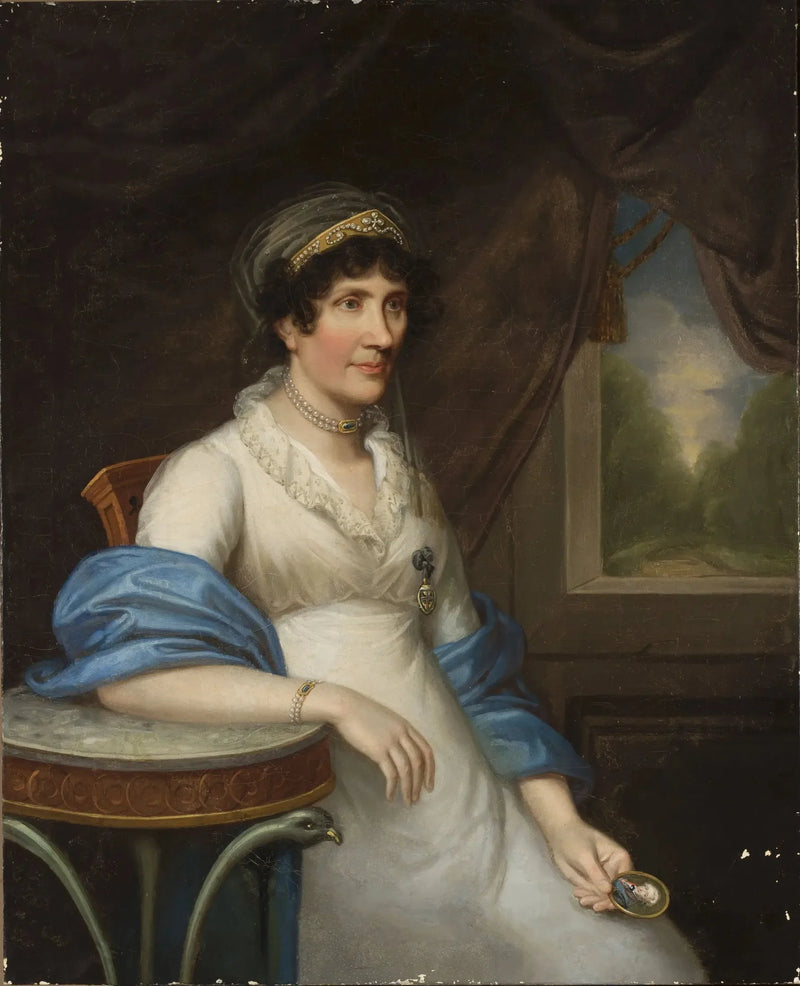 Retrato de Marianna Dembińska nacida Moszyńska. - Joseph Karl Stieler