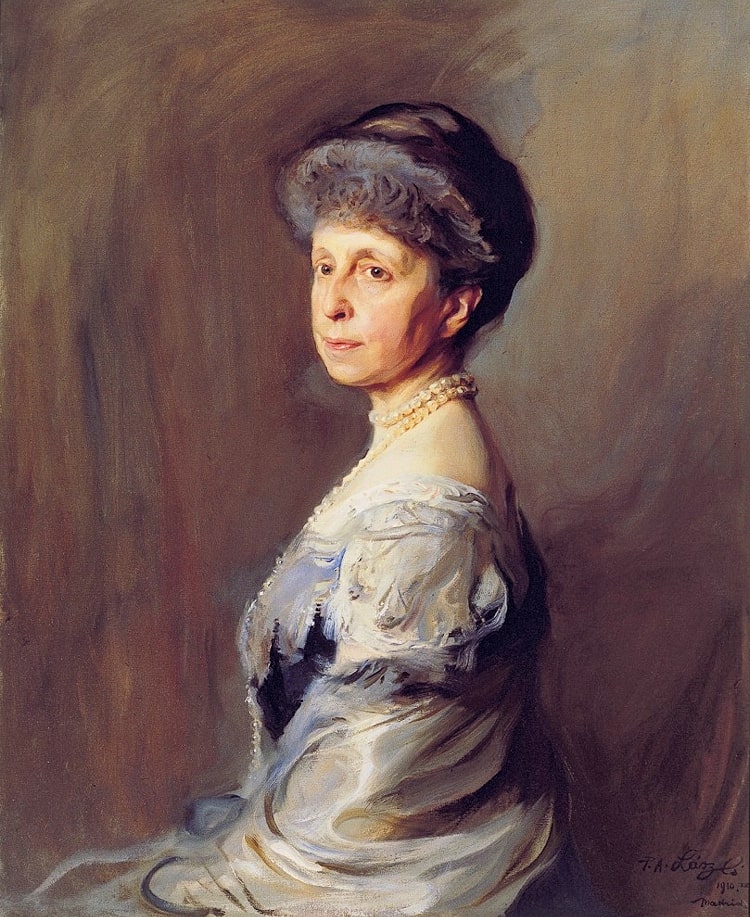 Retrato de María Cristina de Austria, reina de España - Felipe de Laoszlo