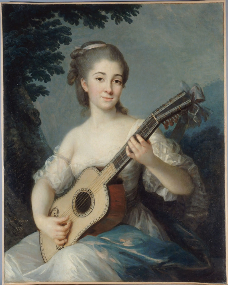Retrato de Marie-Louise-Adélaïde-Jacquette de Robien, vizcondesa de Mirabeau - Élisabeth Vigée Le Brun