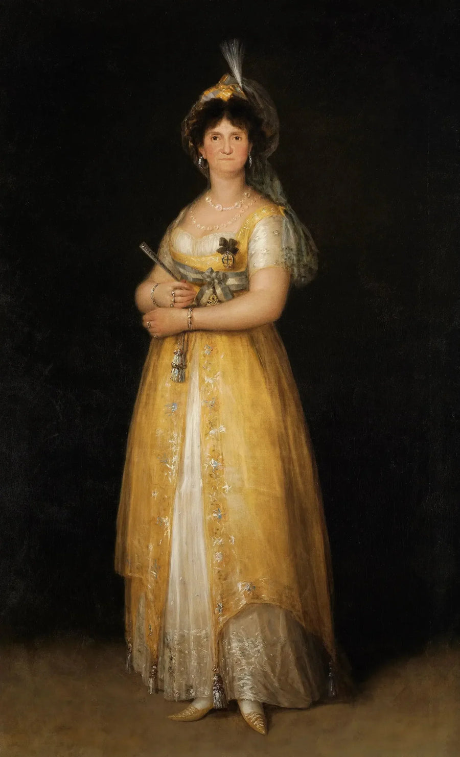 Retrato de María Luisa de Parma - Francisco de Goya