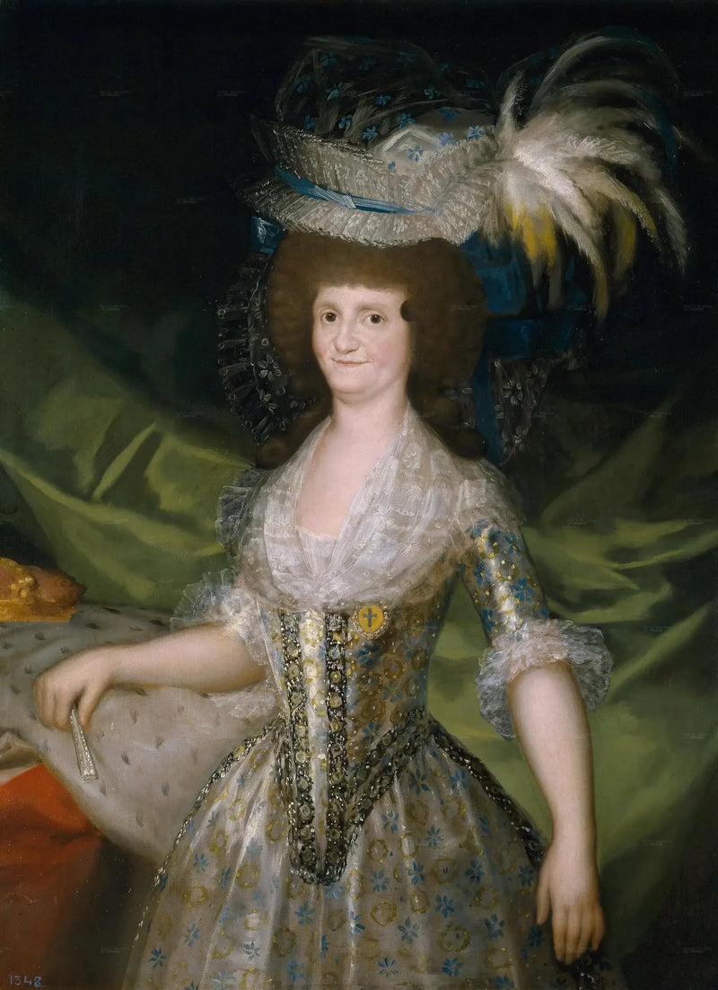 Retrato de María Luisa de Parma, reina de España - Francisco de Goya