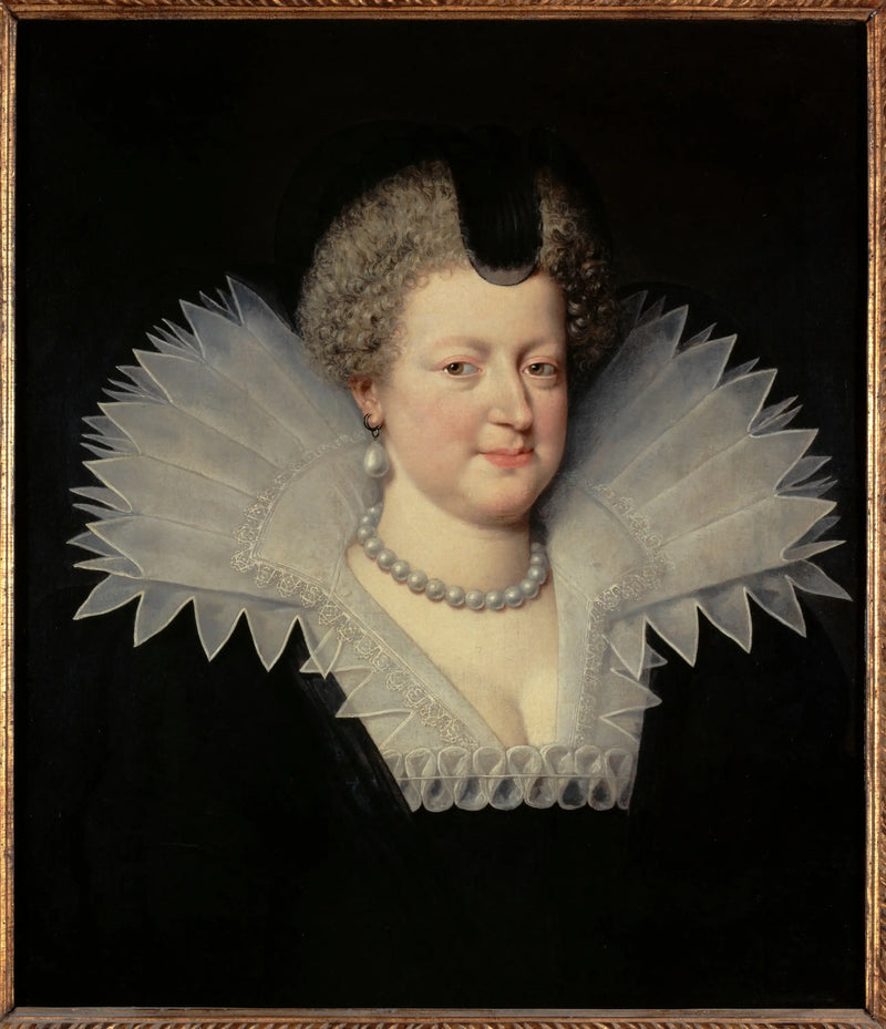 Retrato de María de Médici (1573-1642), reina de Francia - Frans Pourbus el Joven