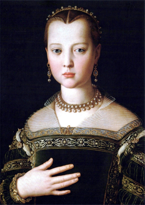 Retrato de María de Médici - Bronzino