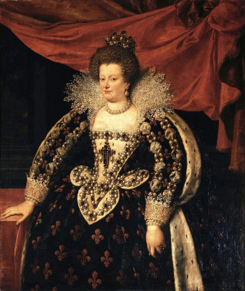 Retrato de María de Médici - Frans Pourbus el Joven