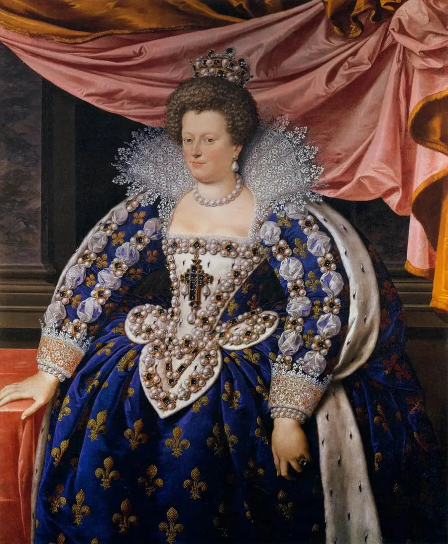 Retrato de María de Médici - Frans Pourbus el Joven