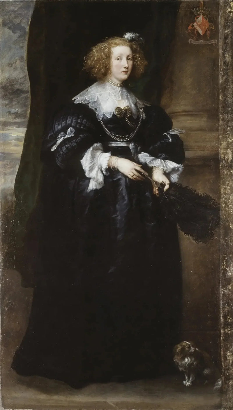 Retrato de Marie de Raet - Antoine van Dyck