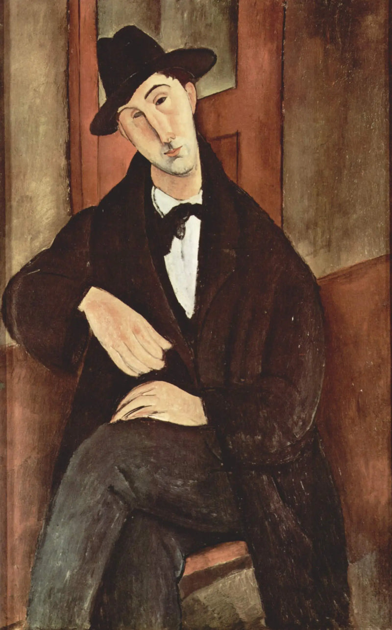 Retrato de Mario Varfogli - Amedeo Modigliani