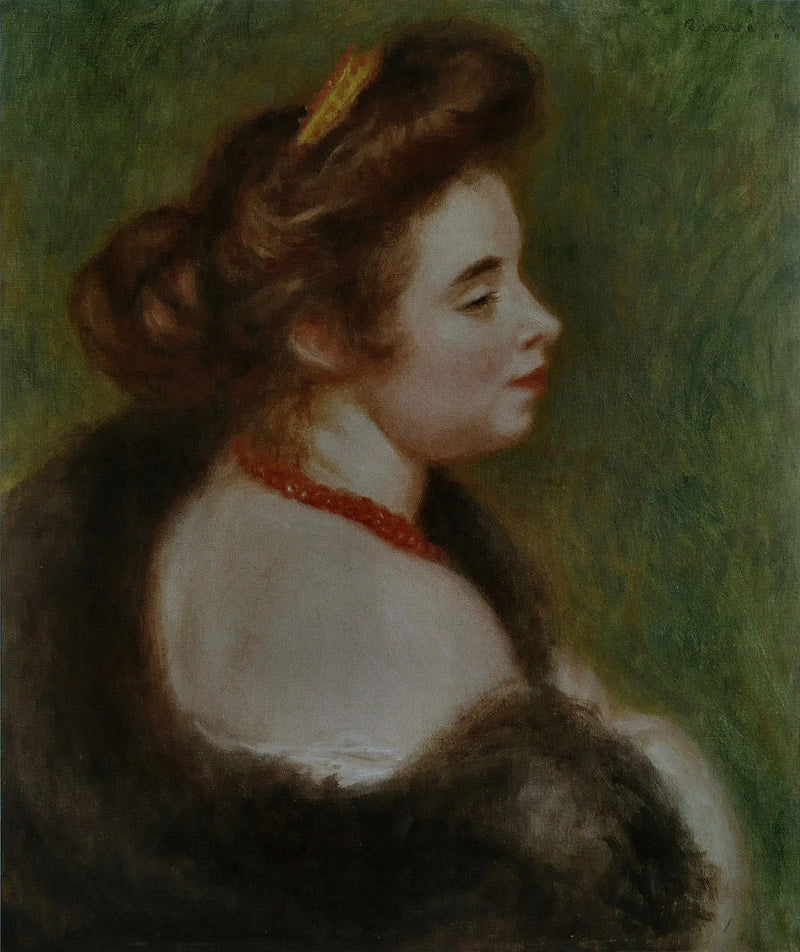 Retrato de Marthe Denis - Pierre-Auguste Renoir