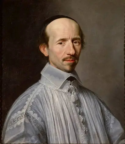 Retrato de Martín de Barcos, abad de Saint-Cyran - Philippe de Champaigne