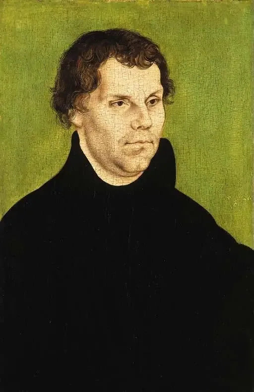 Retrato de Martín Lutero - Lucas Cranach el Viejo