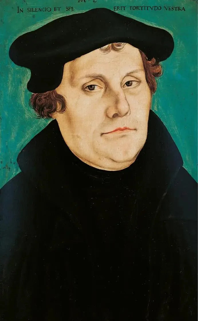 Retrato de Martín Lutero - Lucas Cranach el Viejo