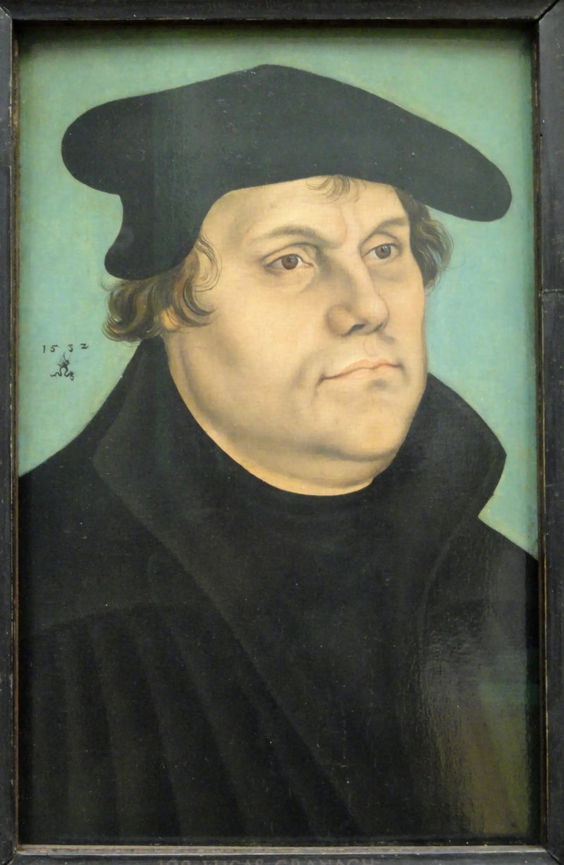 Retrato de Martín Lutero - Lucas Cranach el Viejo