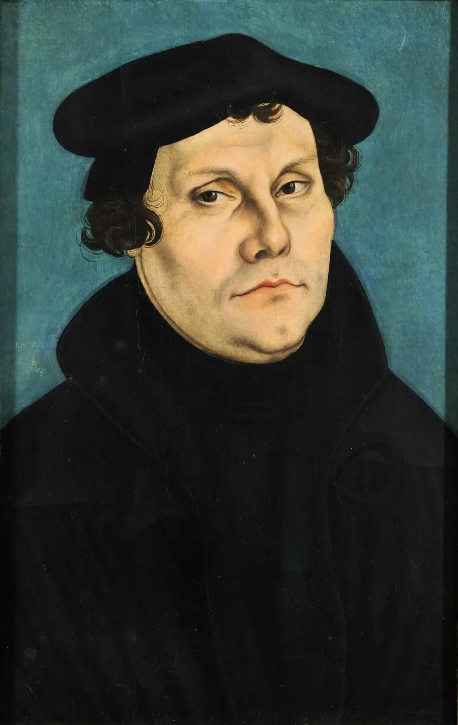 Retrato de Martín Lutero - Lucas Cranach el Viejo