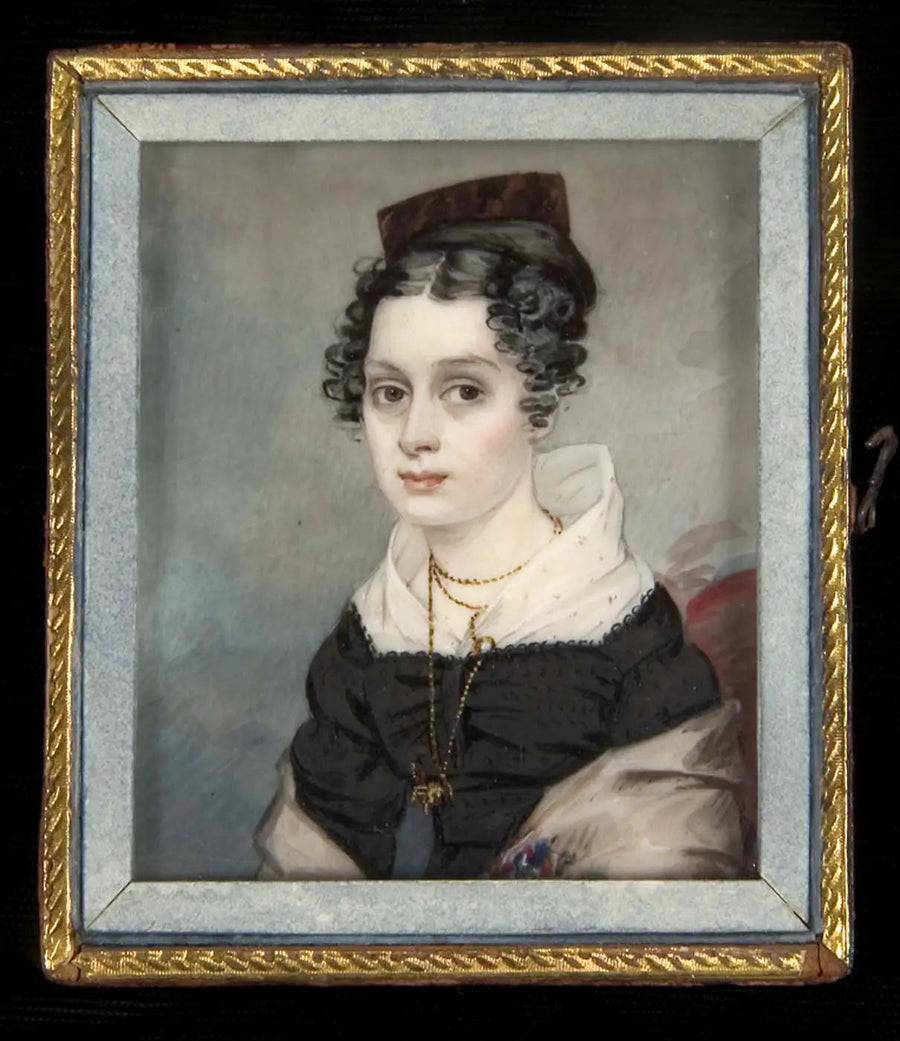 Retrato de Mary Catlin - George Catlin