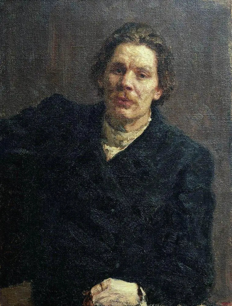 Retrato de Maxim Gorki - Ilya Repin