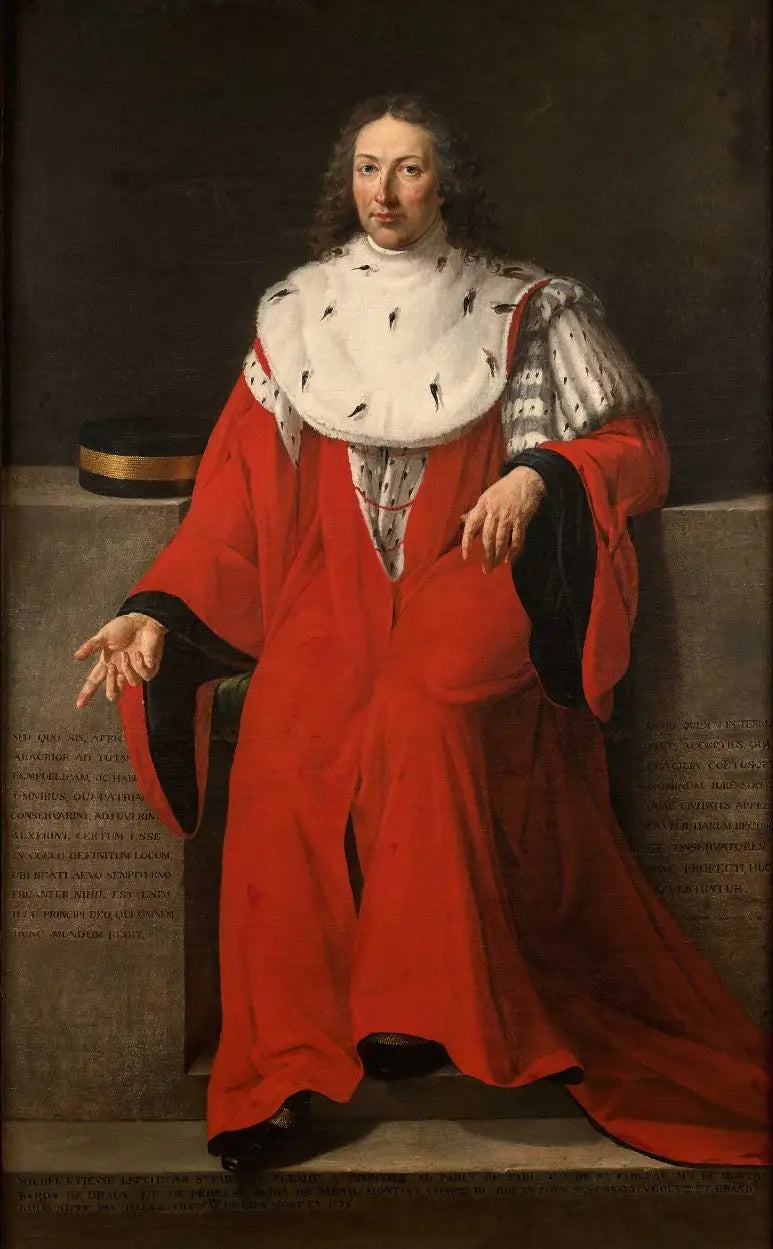 Retrato de Michel Etienne Le Peletier de Saint-Fargeau - Marie-Guillemine Benoist