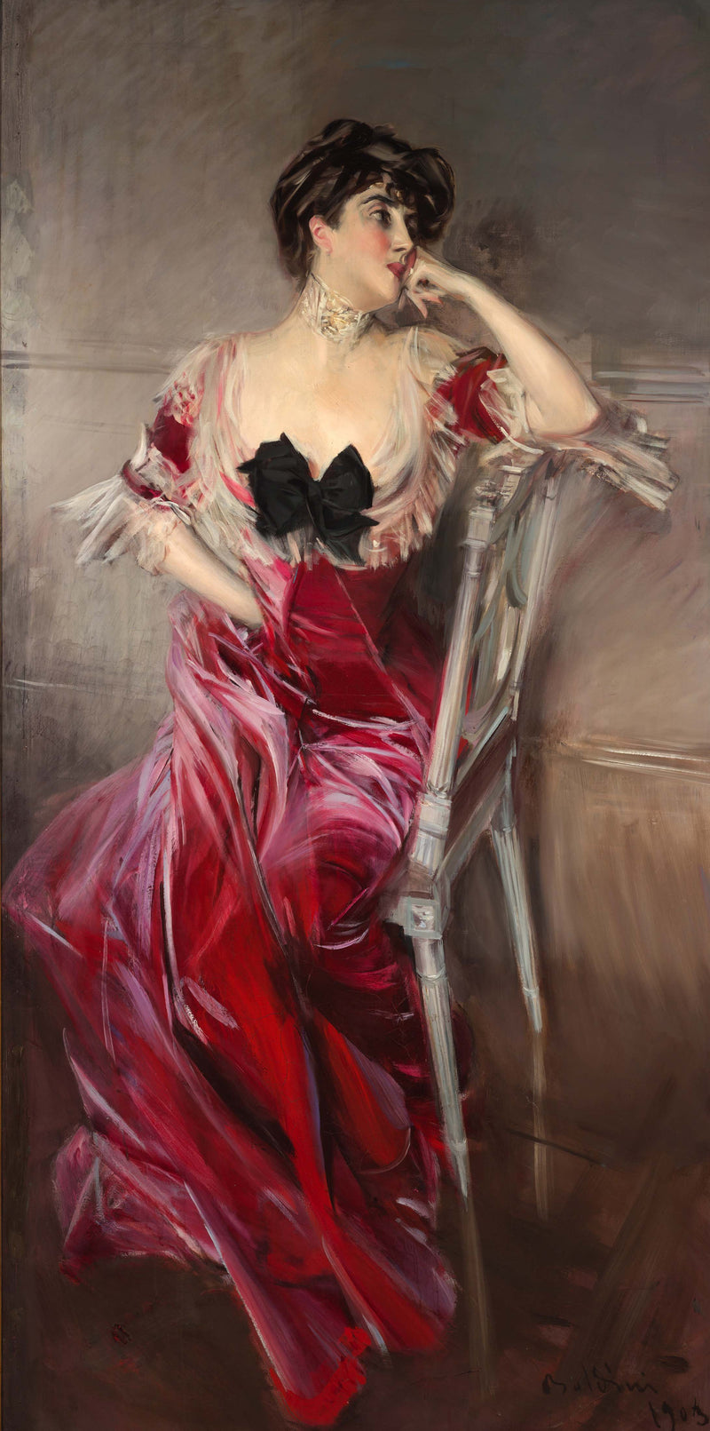 Retrato de la señorita Bell - Giovanni Boldini