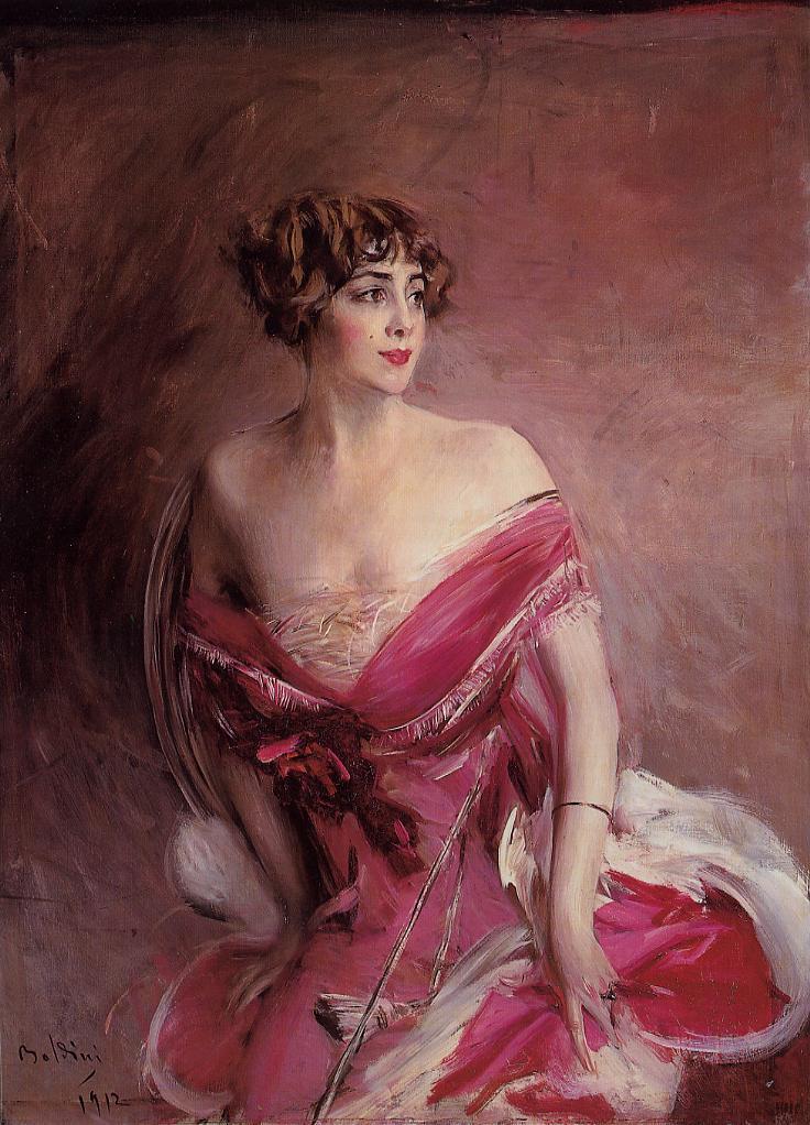Retrato de la señorita de Gillespie, La dama de Biarritz - Giovanni Boldini