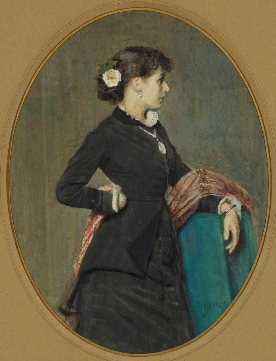 Retrato de la señorita Nyström - Anders Zorn