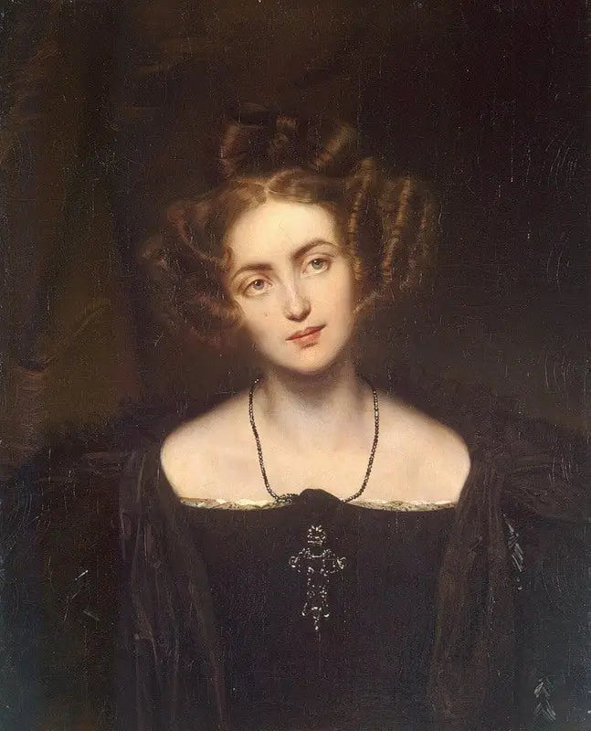 Retrato de la señorita Sontag, en el papel de Donna Anna - Paul Delaroche