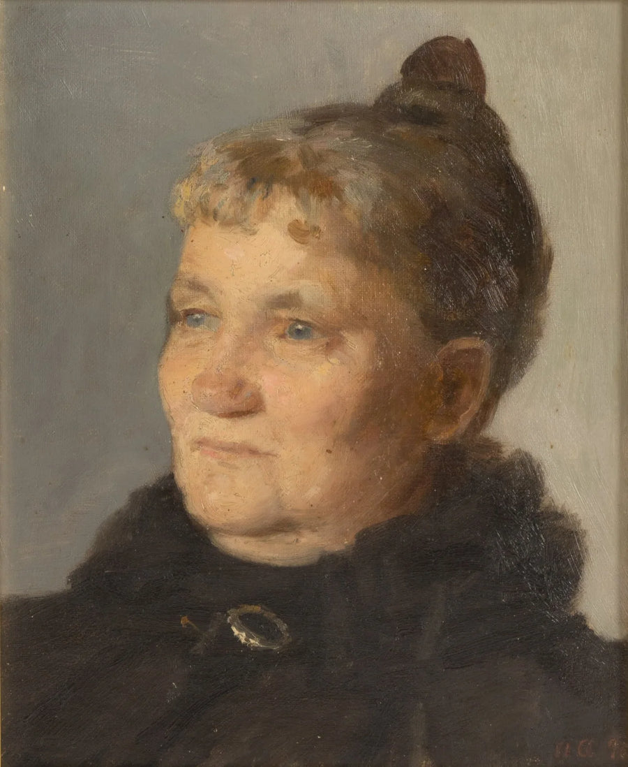 Retrato de la señora Adel Gunde. -Anna Ancher