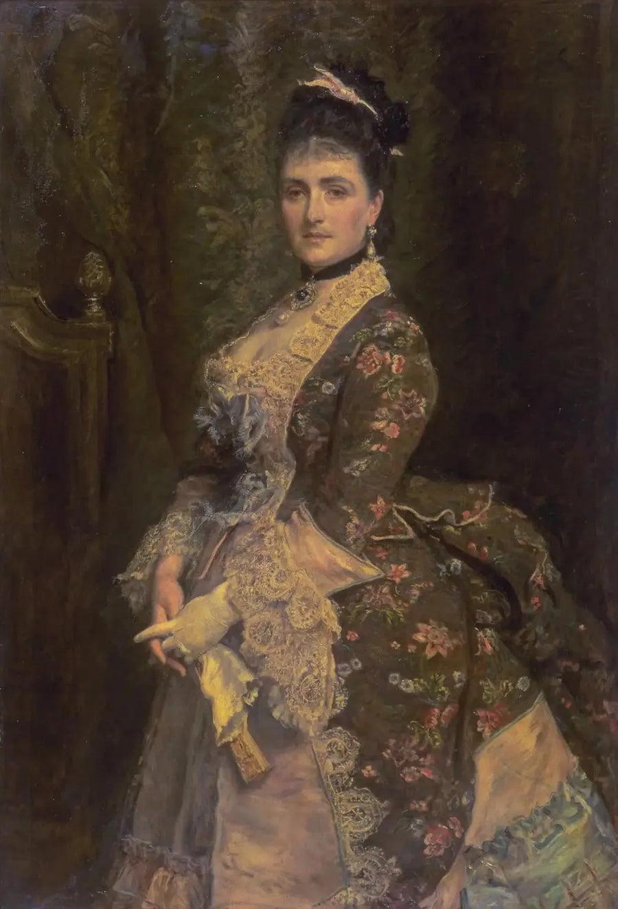 Retrato de la Sra. Bischoffsheim - John Everett Millais