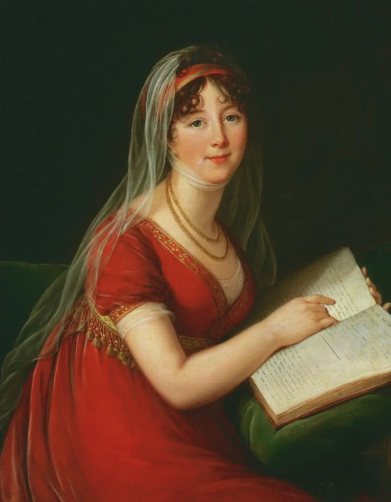 Retrato de la Sra. Chinnery - Élisabeth Vigée Le Brun