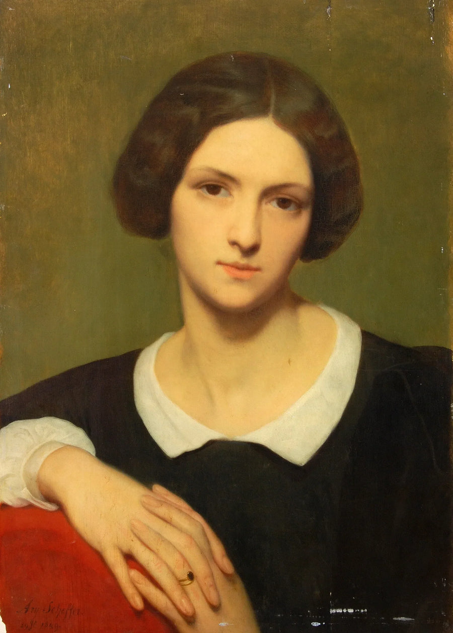 Retrato de la Sra. Cornelia Marjolin, nacida Scheffer, a los 19 años - Ary Scheffer