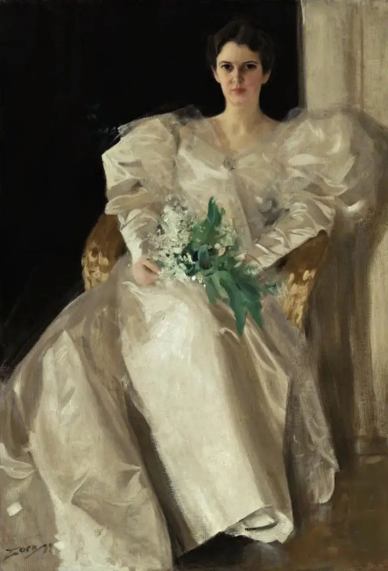 Retrato de la Sra. Eben Richards - Anders Zorn