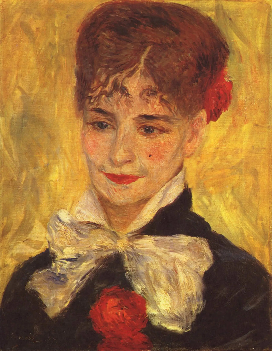 Retrato de la Sra. Iscovesco - Pierre-Auguste Renoir