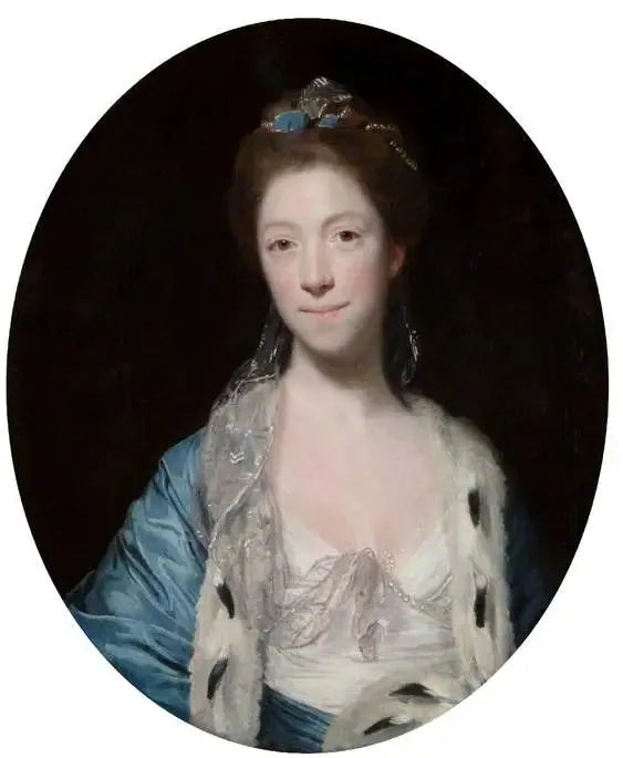 Retrato de la Sra. Luther - Joshua Reynolds
