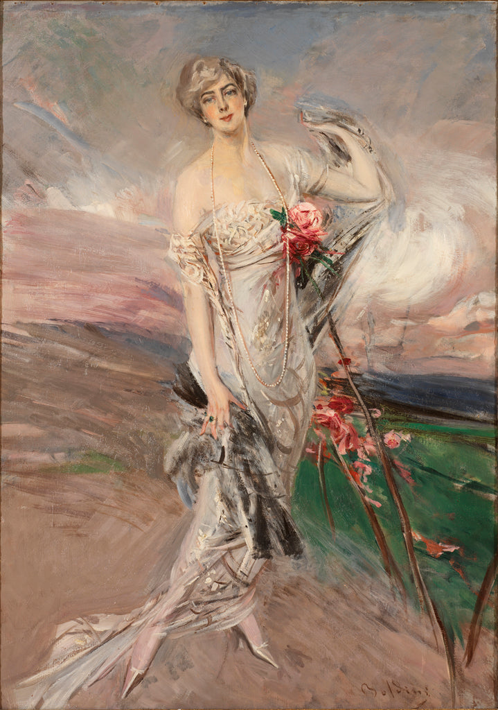 Retrato de la Sra. Peter Cooper Hewitt - Giovanni Boldini