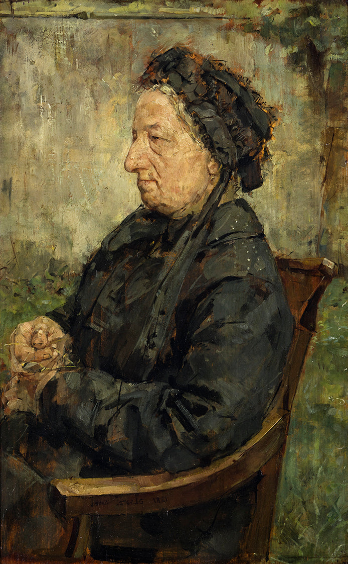 Retrato de la señora Schaap-Hymans - Isaac Israels