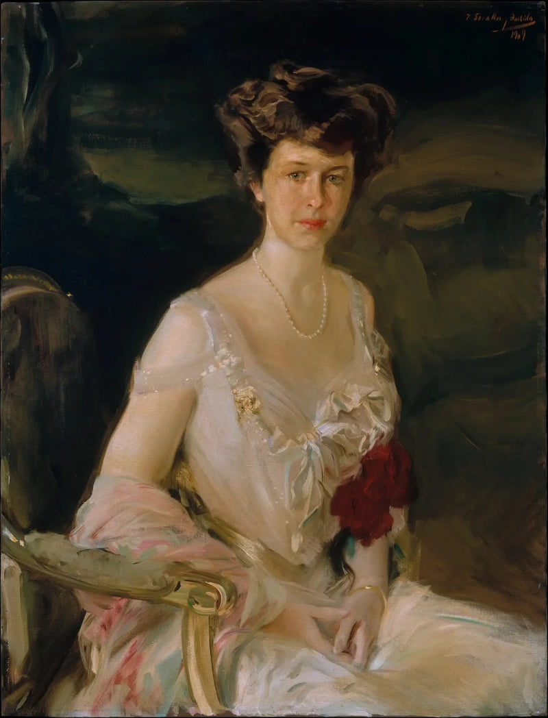Retrato de la Sra. Winthrop W. Aldrich - Joaquín Sorolla