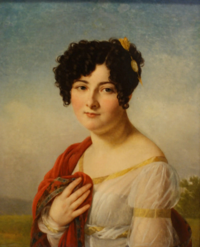 Retrato de la Sra. YA Tatischeva - François Gérard