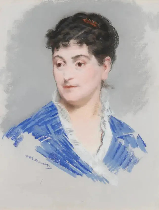 Retrato de Mme Zola - Édouard Manet